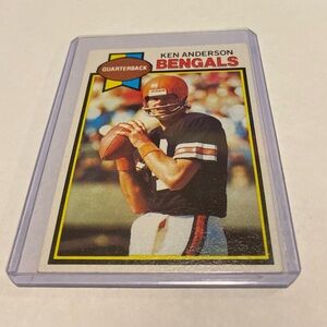 Ken Anderson 1979 Topps Football Card # 115 Cincinnati Bengals QB Vintage